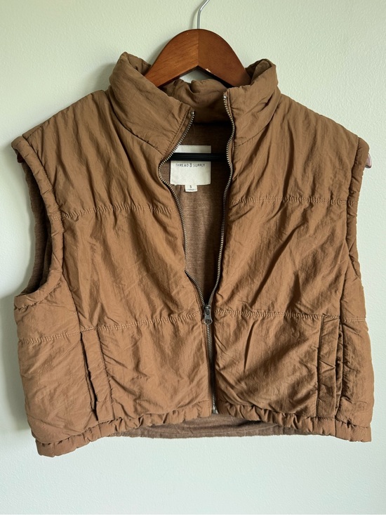 Thread & Supply Jackets & Blazers - Thread & Supply Brown Jacket with Branded Label